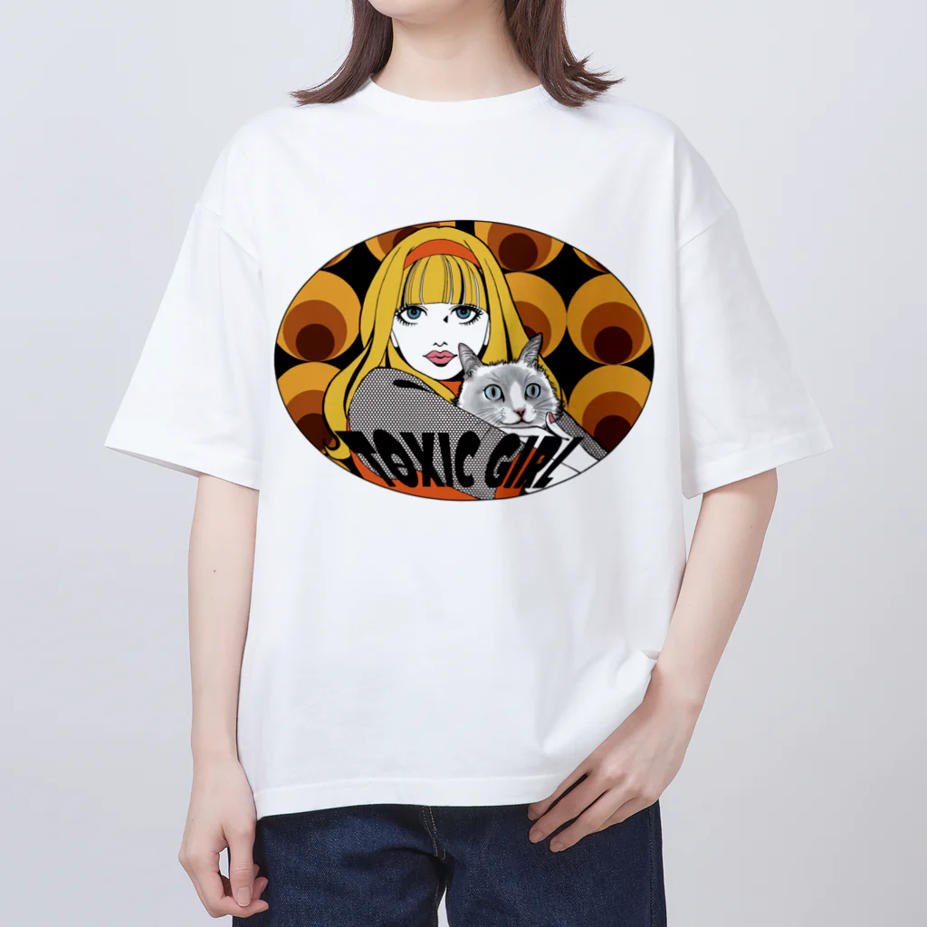 繭のToxic Girl Oversized T-Shirt