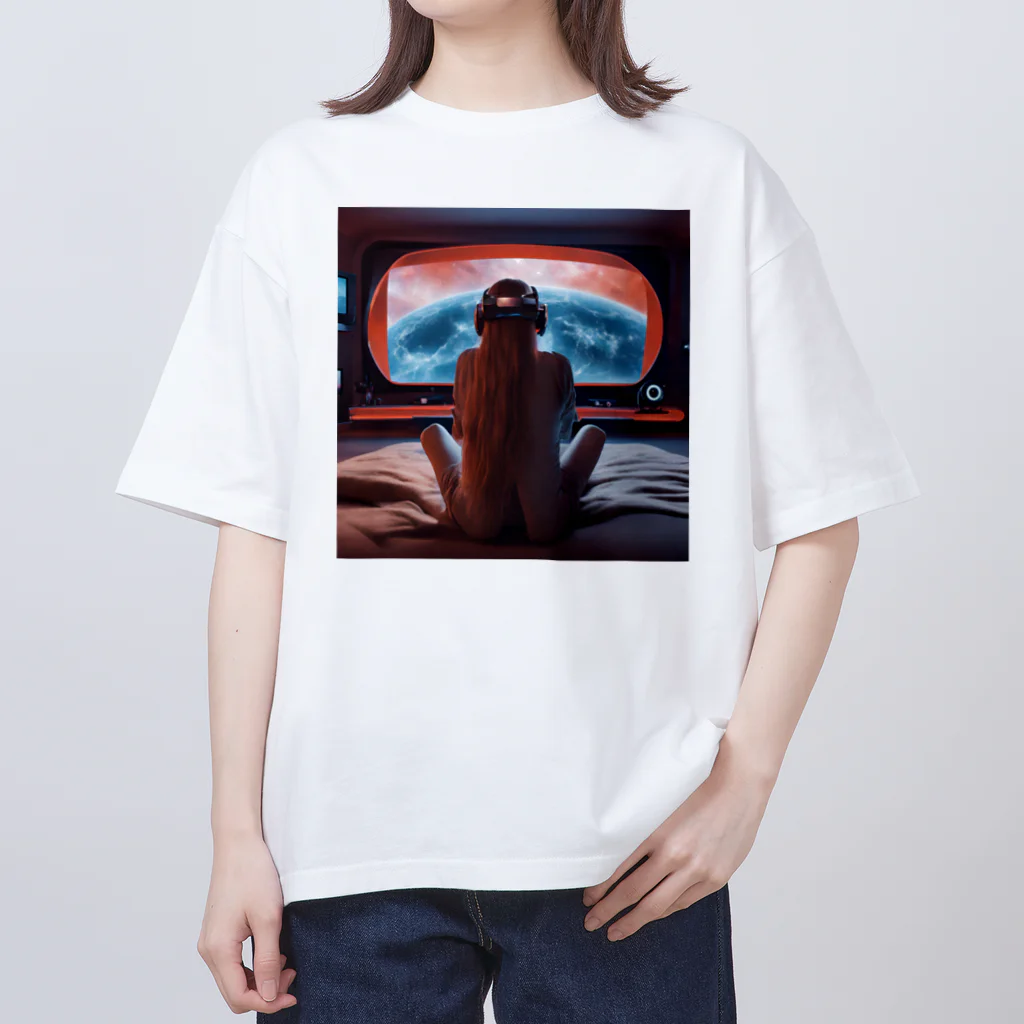 PARCY SHOPのバムドットと近未来 Oversized T-Shirt