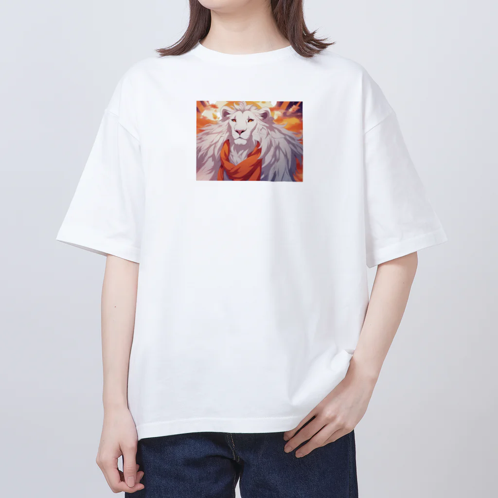 madatubomiのハンサムライオン🦁 オーバーサイズTシャツ