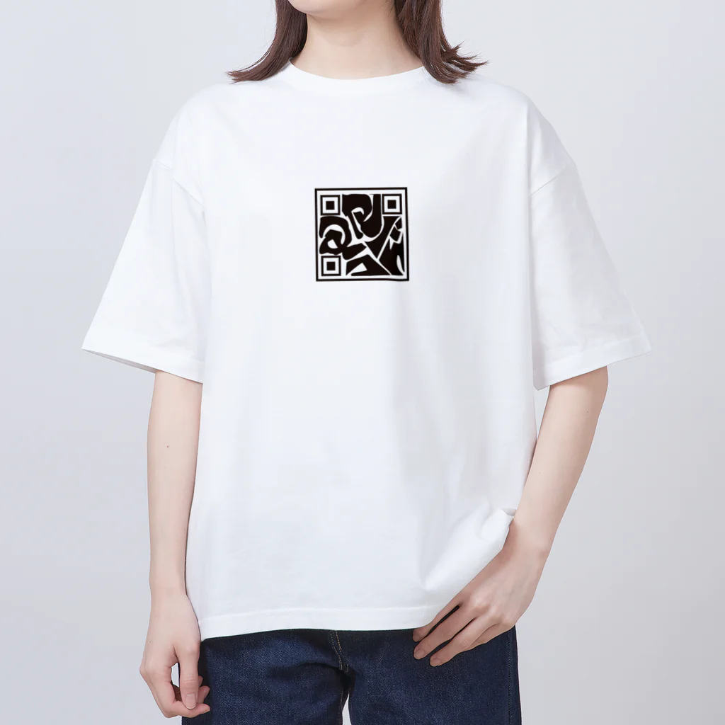 A_syのキューアールコード オーバーサイズTシャツ