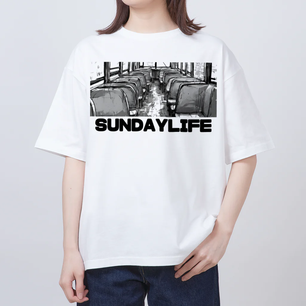 SUNDAY LIFEのSUNDAYLIFE 座席 オーバーサイズTシャツ