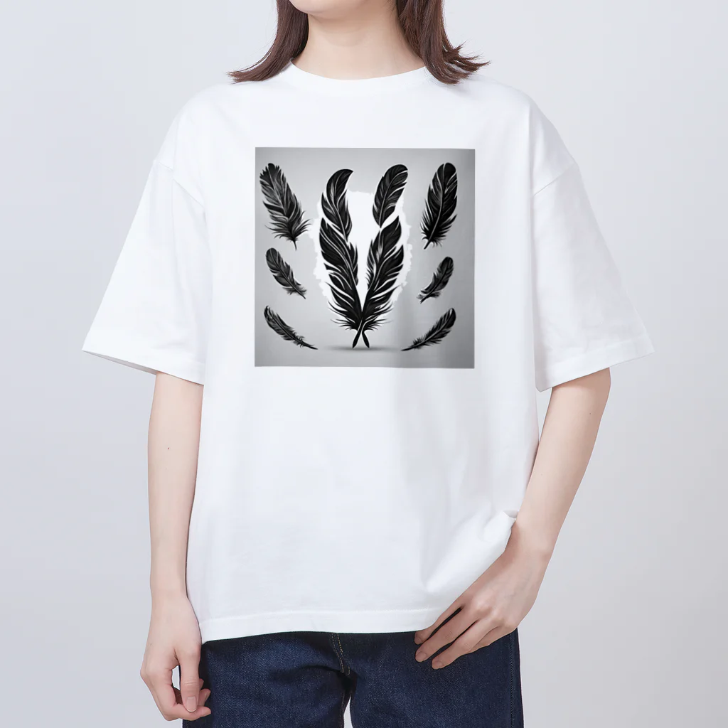 michael−skショップのfeathers of hope Oversized T-Shirt