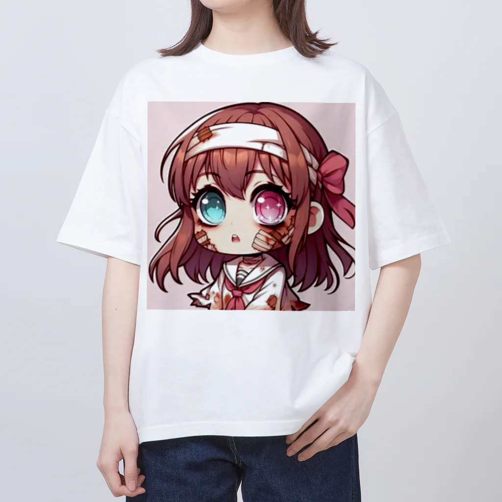 saitou1x4のホラー　ゾンビ１１ Oversized T-Shirt