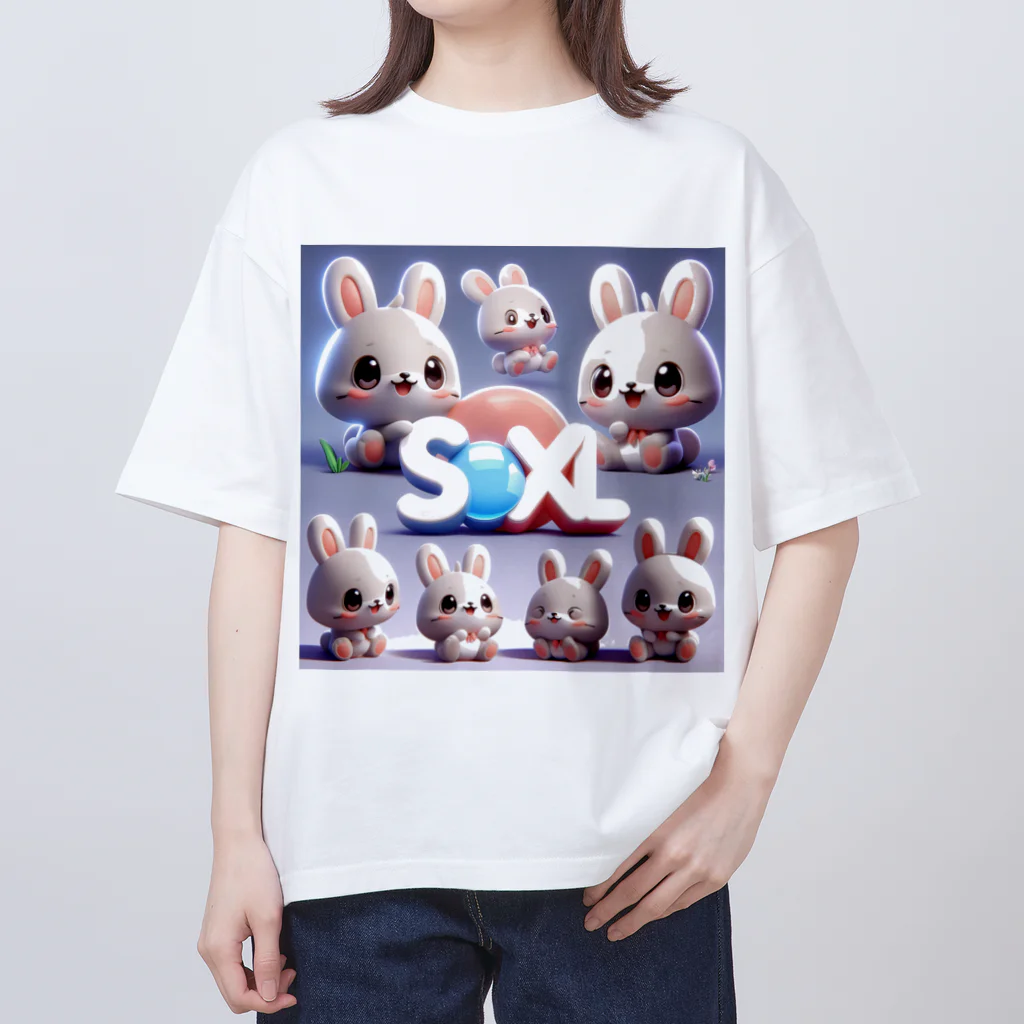 Bunny RingのSOXL Kabukura girls Oversized T-Shirt