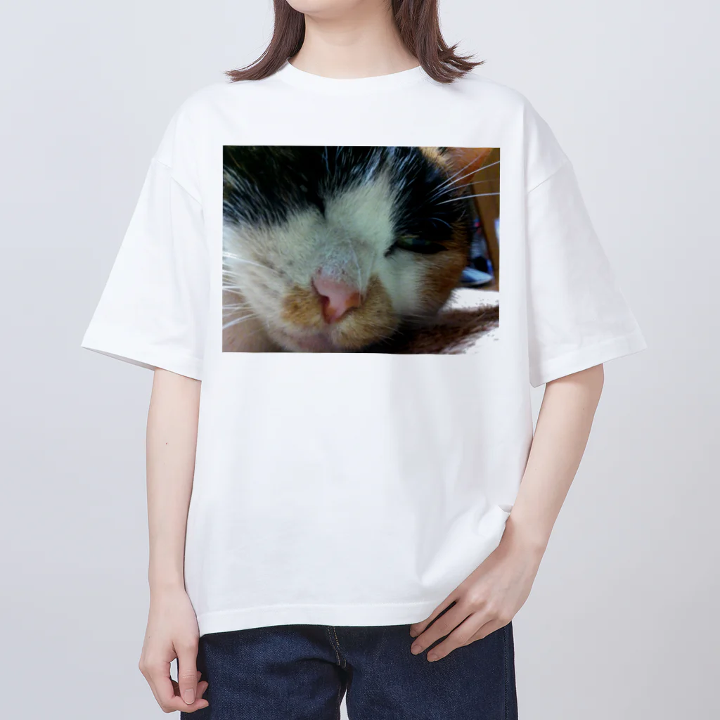 fashion-sametarouのミーちゃん2 オーバーサイズTシャツ