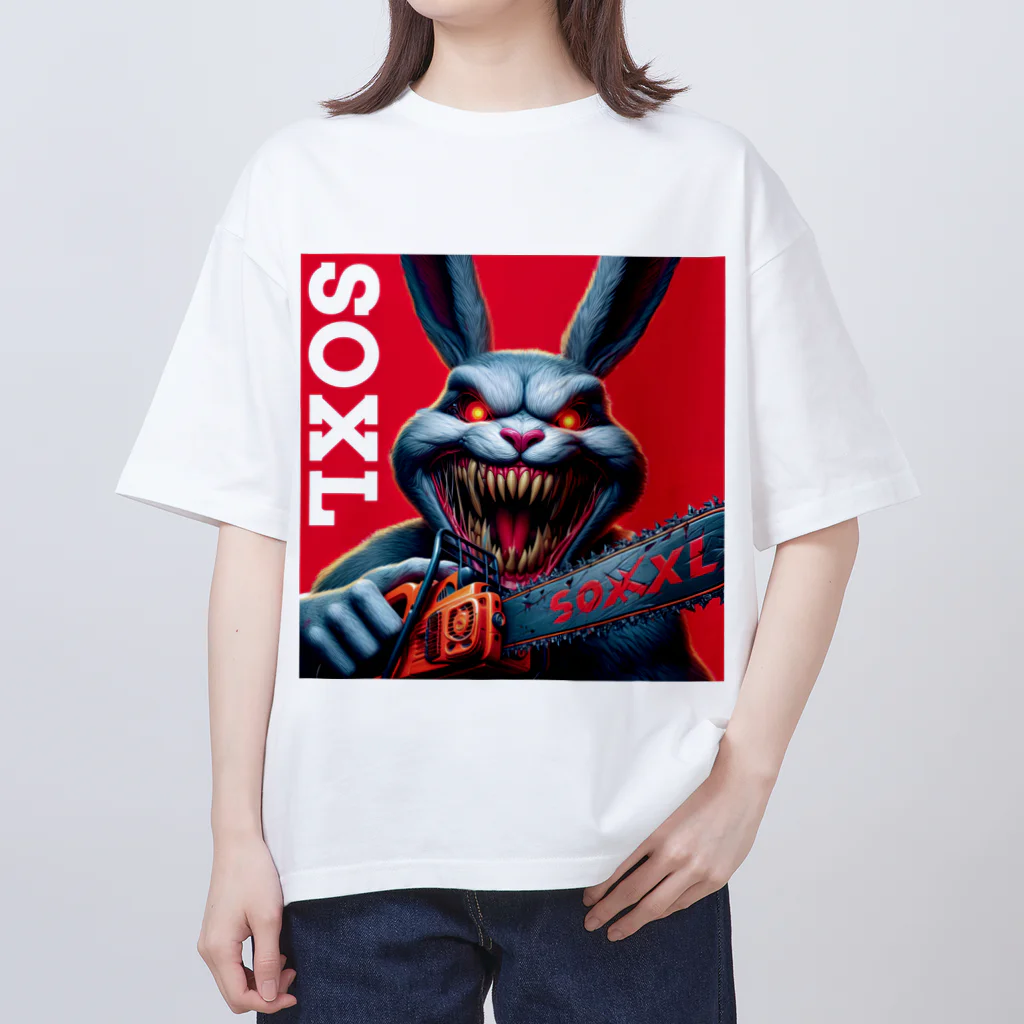 Bunny RingのSOXL Buchigire オーバーサイズTシャツ