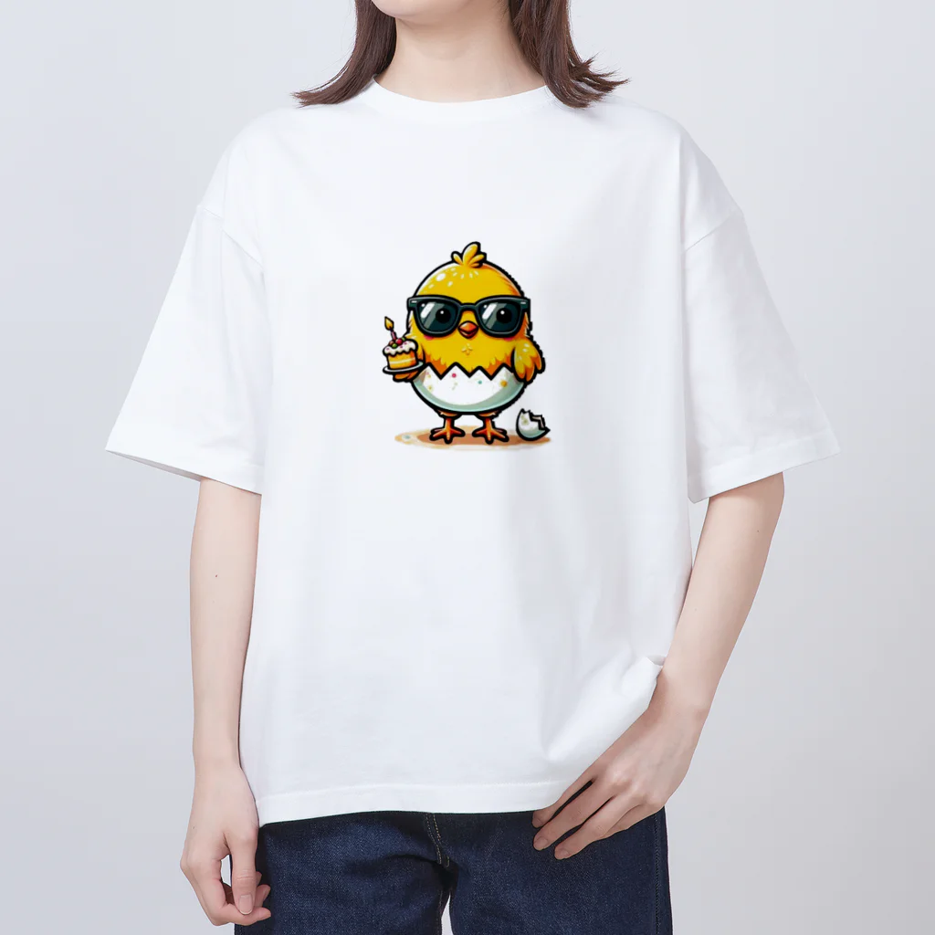 calix-Rのひよこライフ オーバーサイズTシャツ