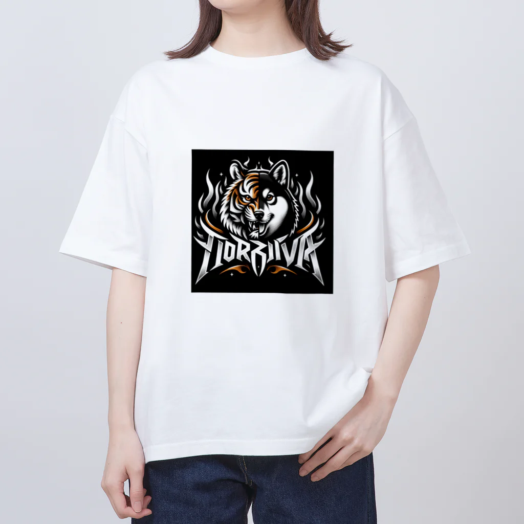 虎柴ショップの虎柴オリジナルグッズ Oversized T-Shirt