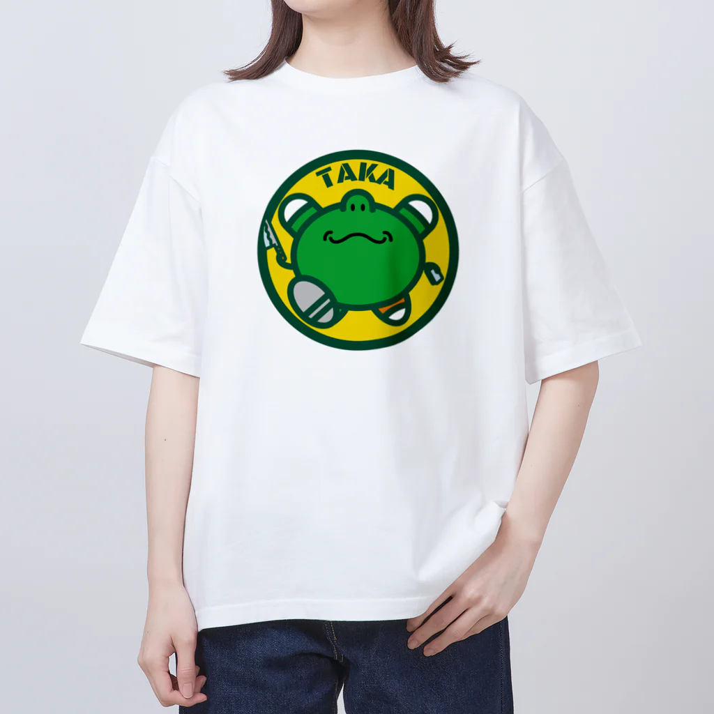 原田専門家のパ紋No.3546 TAKA オーバーサイズTシャツ