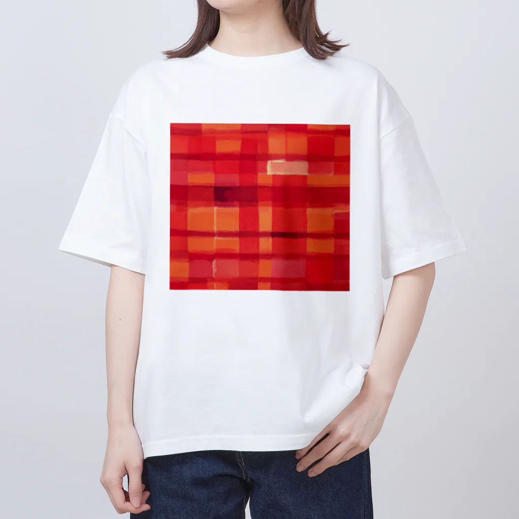 IntoDiamondのサンセット　v4 オーバーサイズTシャツ