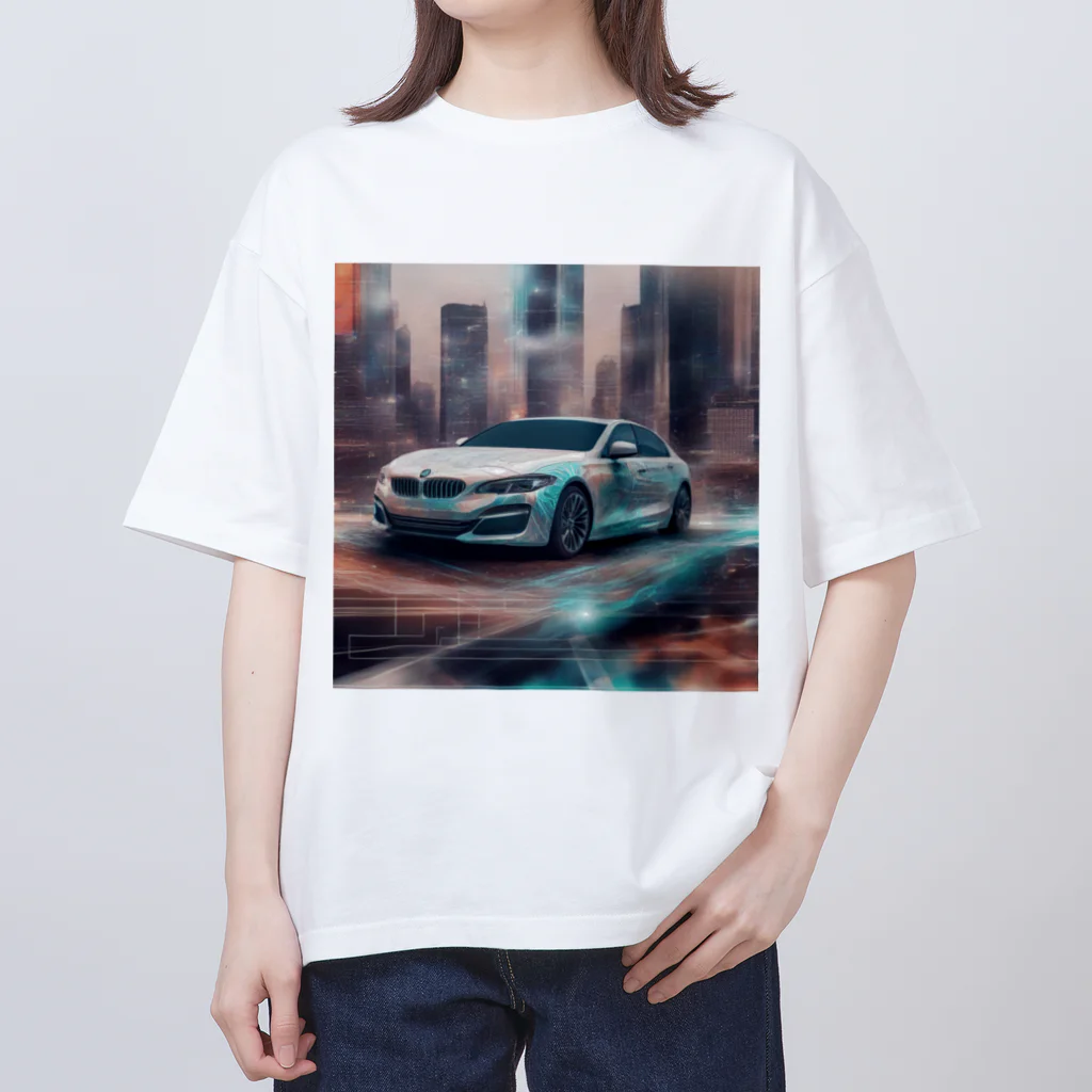 未来工房のAugmented Car Vision Oversized T-Shirt