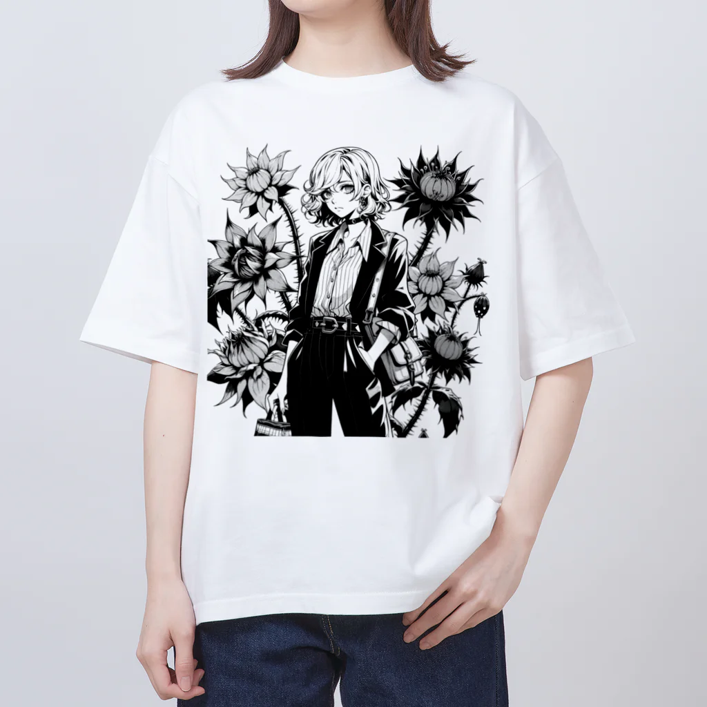 電子のお絵描き屋さんのCool Girl オーバーサイズTシャツ