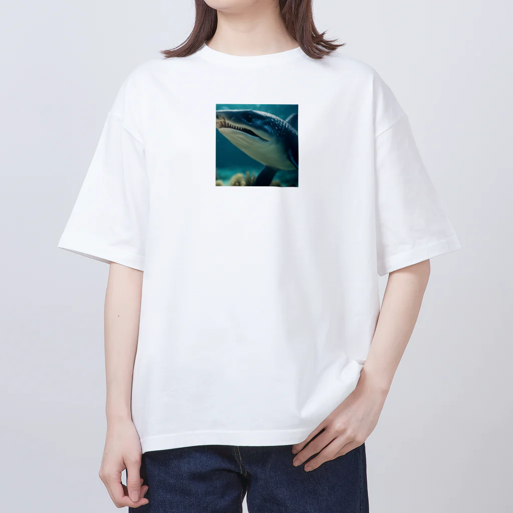 KOKAKORAのイクチオサウルス オーバーサイズTシャツ