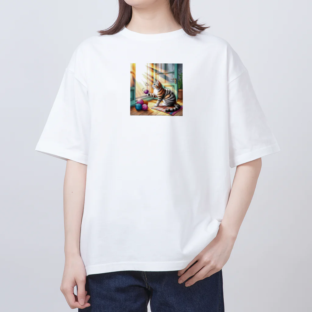 Akiraのねこ オーバーサイズTシャツ