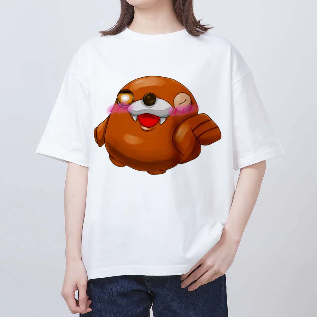 岩太郎の飛び出す岩太郎 Oversized T-Shirt