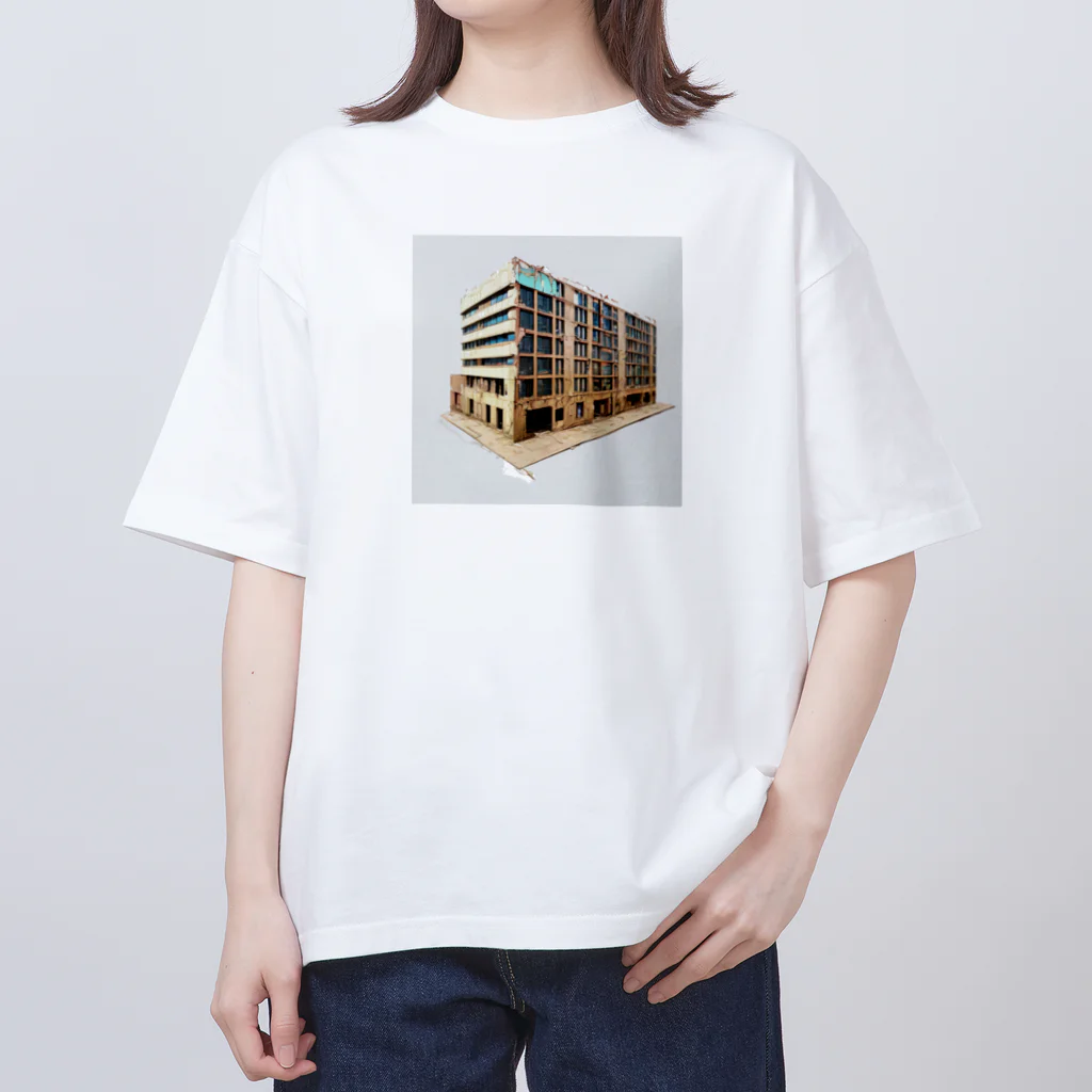 Buildingsの廃墟 5 Oversized T-Shirt