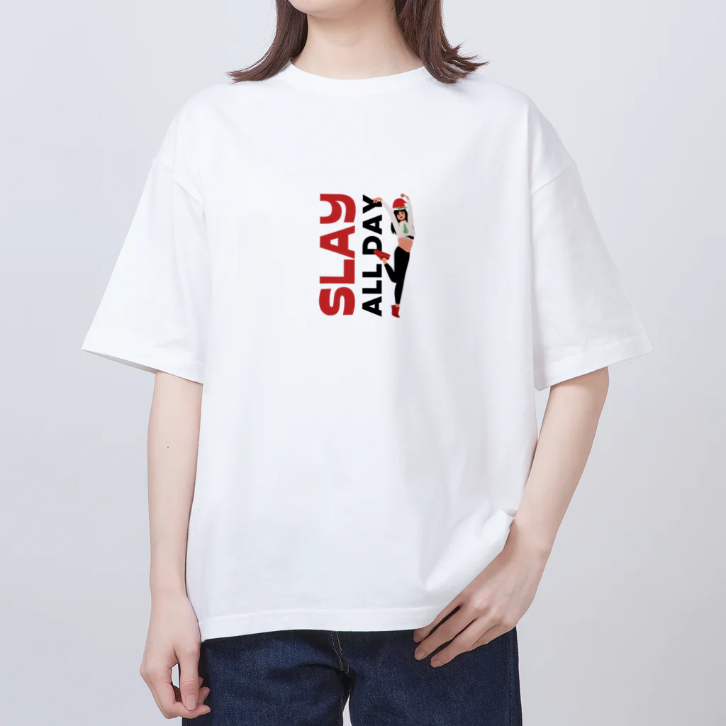 Persona-TechのSLAY ALL DAY オーバーサイズTシャツ