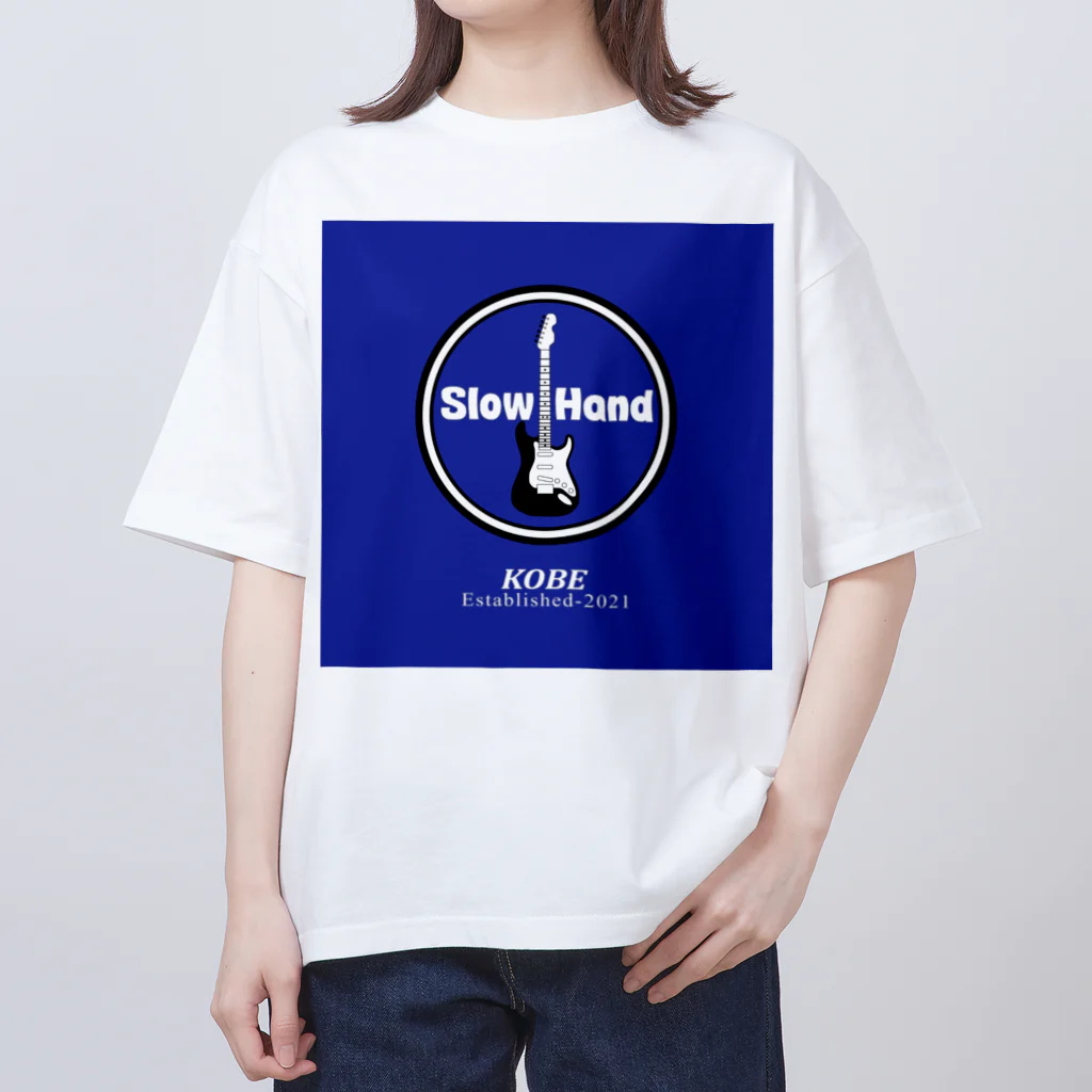 SLOWHAND神戸公式グッズの音楽スタジオSLOWHANDグッズ オーバーサイズTシャツ