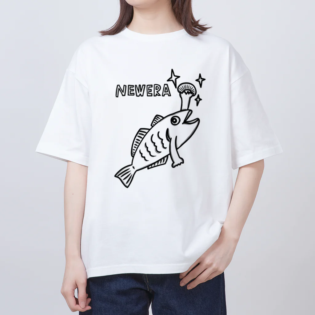 ヒロシオーバーダイブのニューエラ/NEWERA Oversized T-Shirt