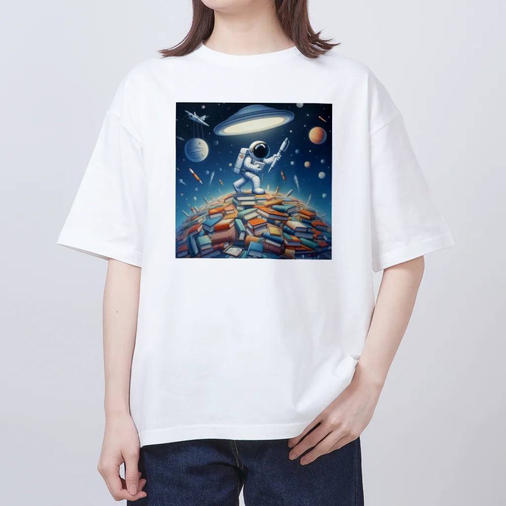 メアリーの宇宙の奥深くで見つかった オーバーサイズTシャツ