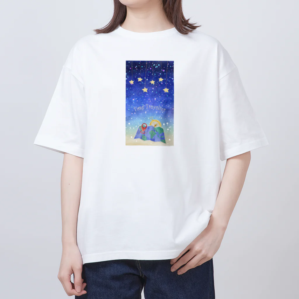 Polaris工房のTime Traveller ～時の旅人シリーズ～ Oversized T-Shirt