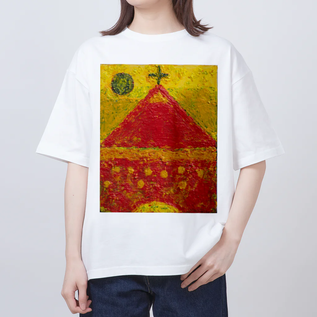 miyazaki_shinichiの平和への祈り　改 オーバーサイズTシャツ