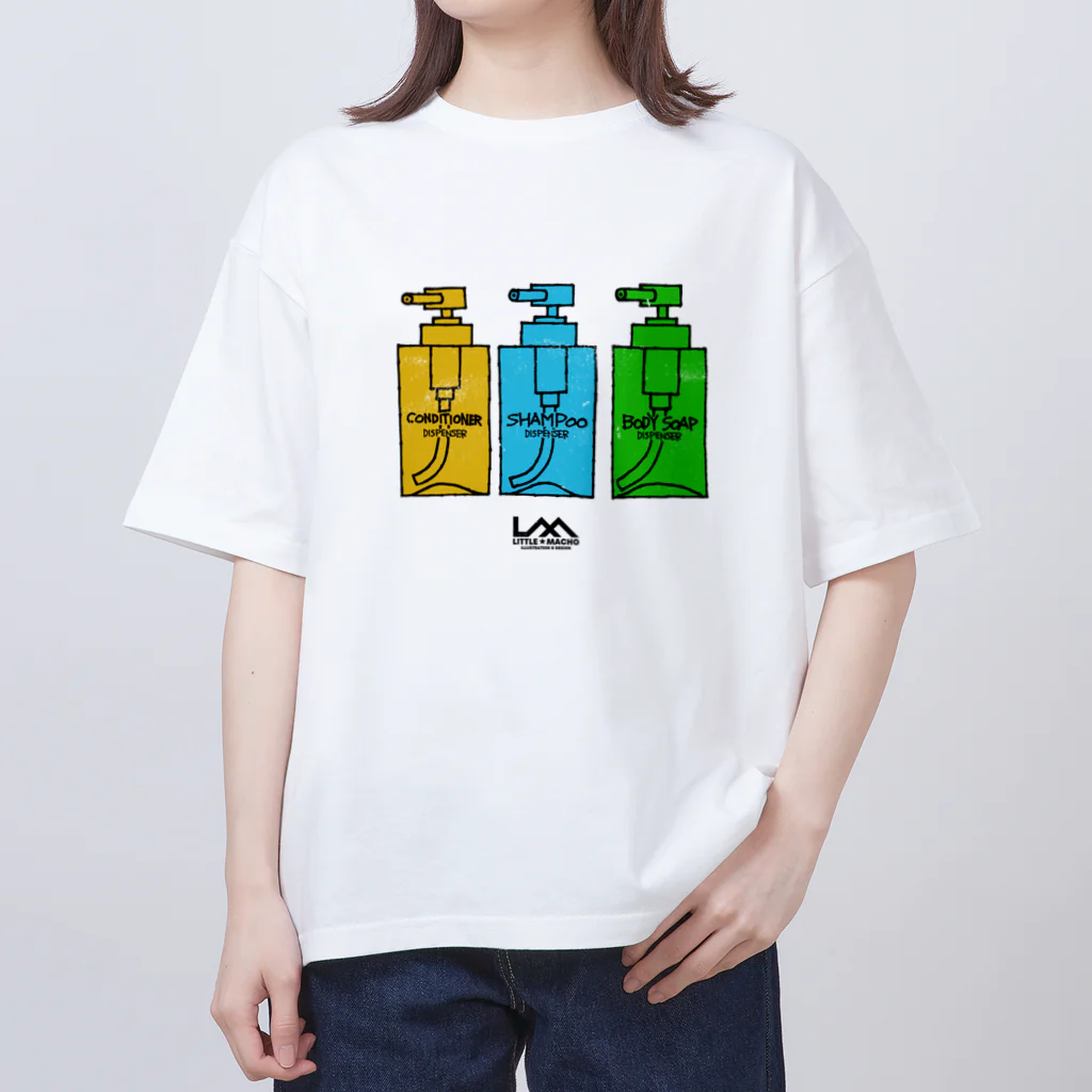 Little Machoのお風呂トリオ Oversized T-Shirt