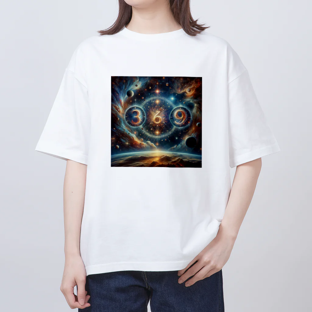 Super_Bluemoonの369＝宇宙の法則🎵 オーバーサイズTシャツ