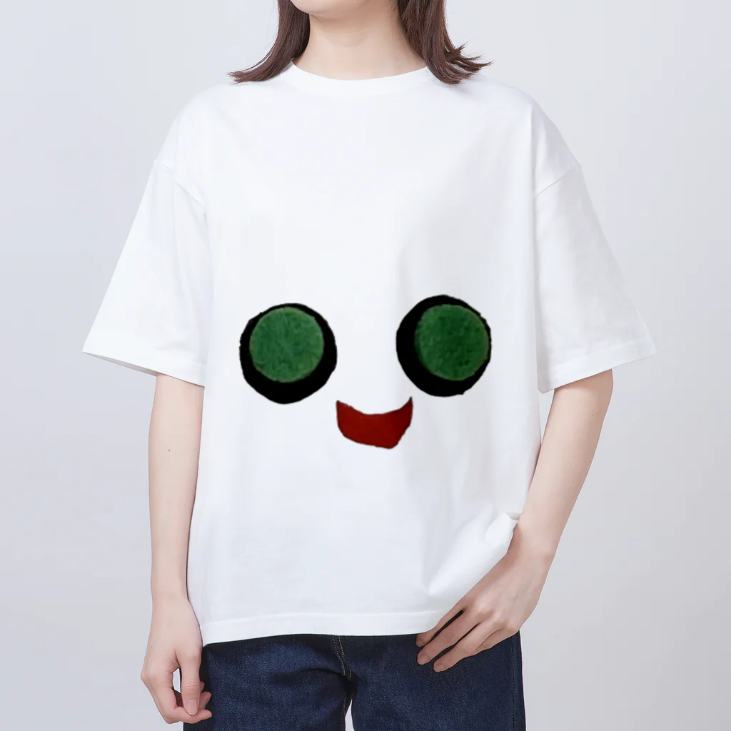 牡蠣ノむき美ちゃんのむきみ オーバーサイズTシャツ