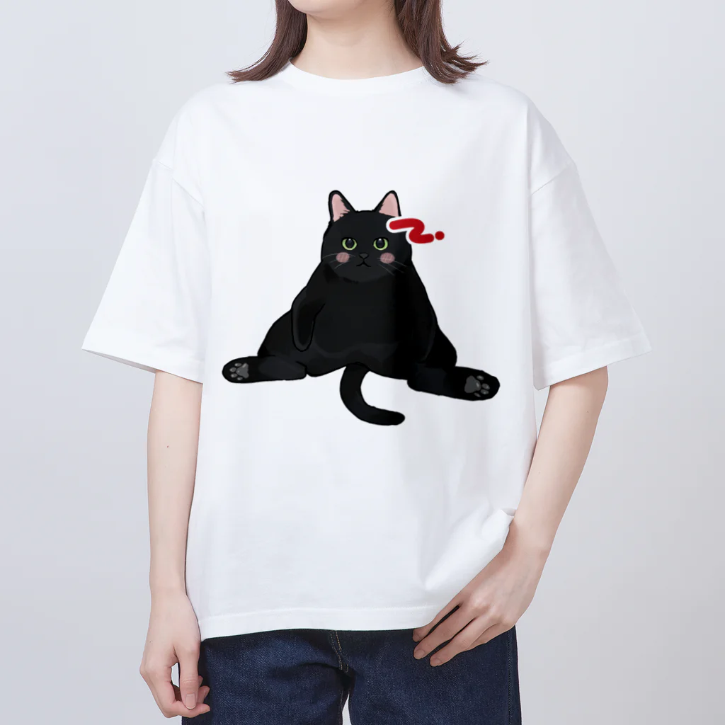 くろついchのくろちゃん Oversized T-Shirt