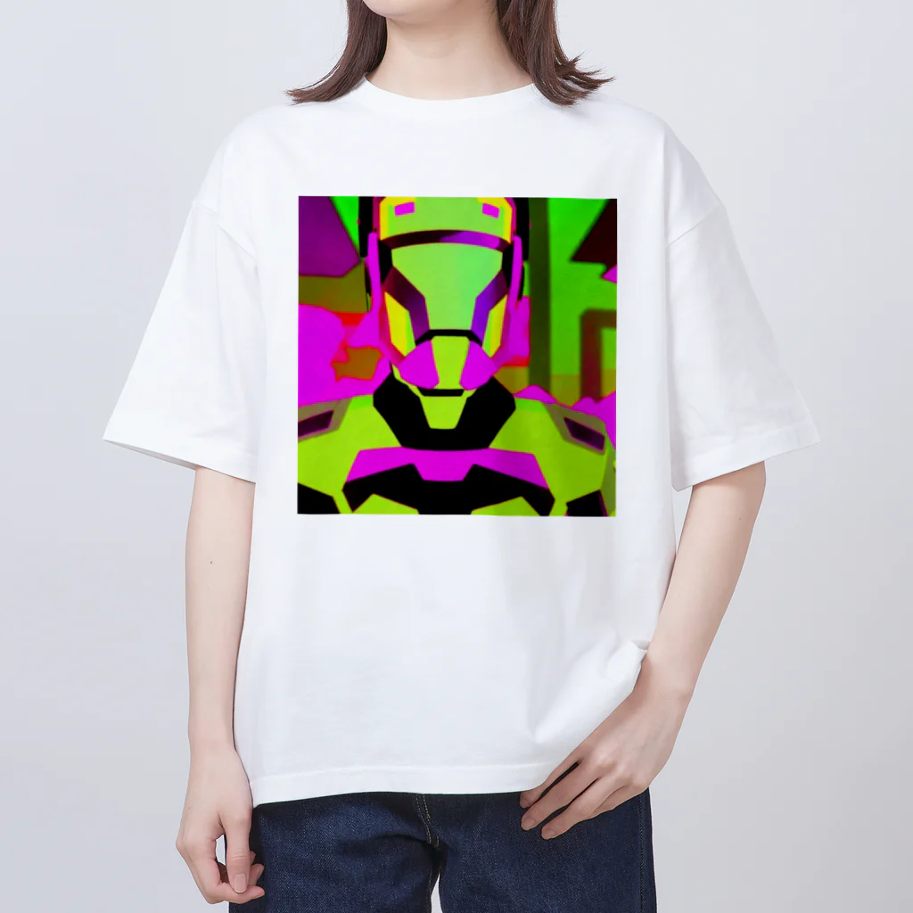 cyborg_dot_comのエナジードリンク好き男 Oversized T-Shirt