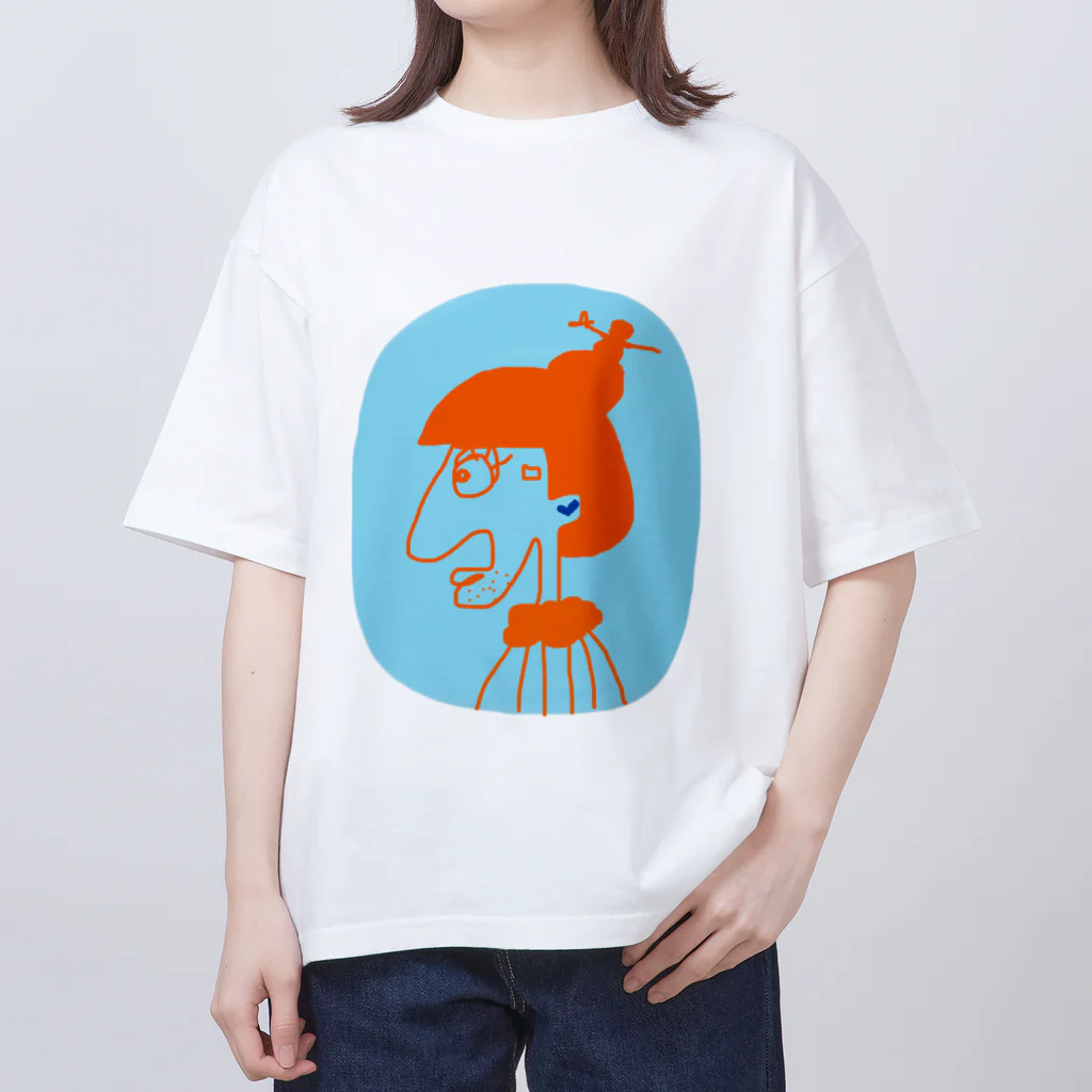 aatsuのまばゆいまばゆいさん オーバーサイズTシャツ