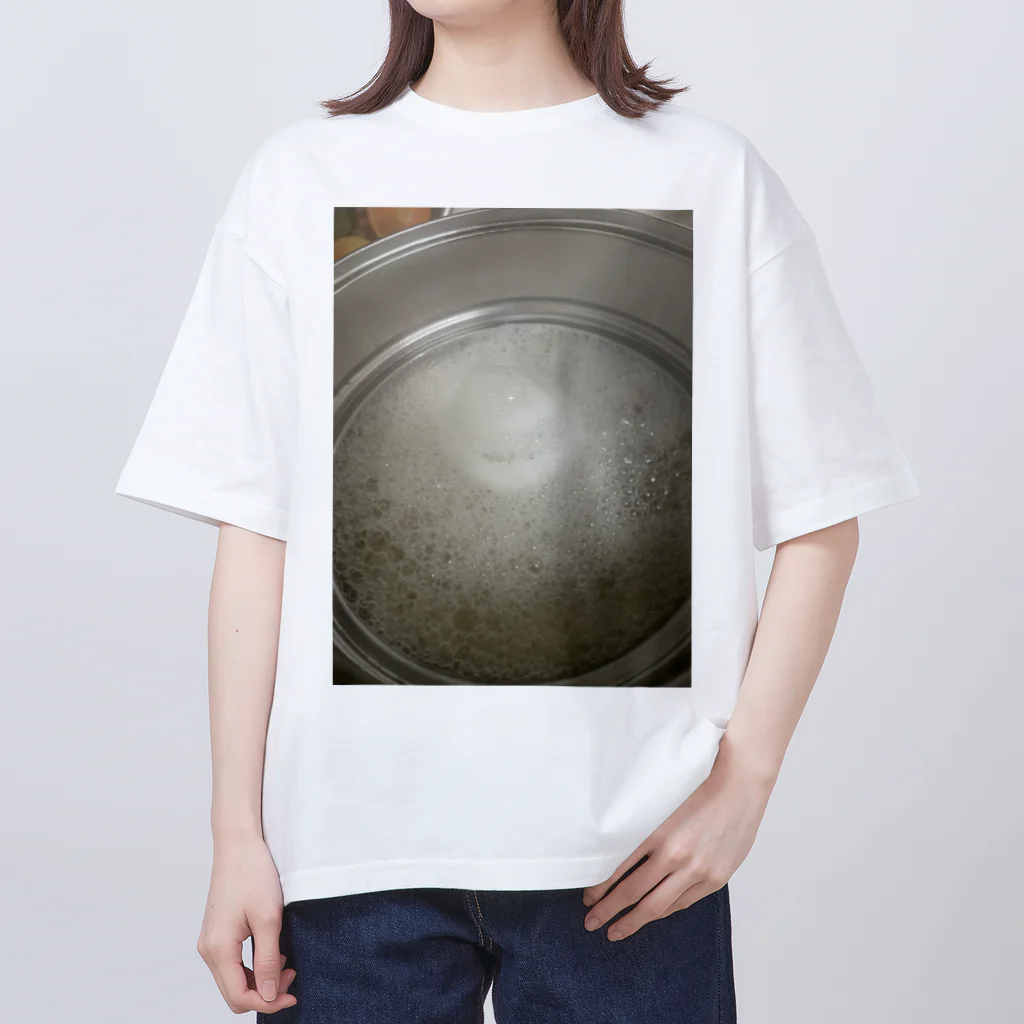 泡の泡 オーバーサイズTシャツ