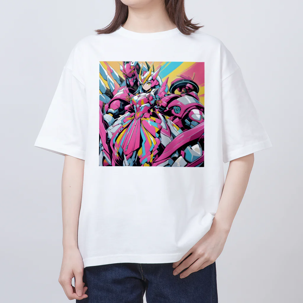 のほほんカピパーラの絢爛武装🌸アーマーガール傀儡🌸✨ オーバーサイズTシャツ