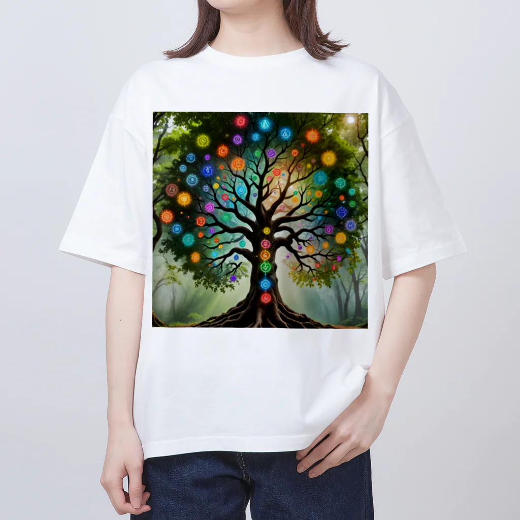 ChakraChicのChakraChic TREE オーバーサイズTシャツ