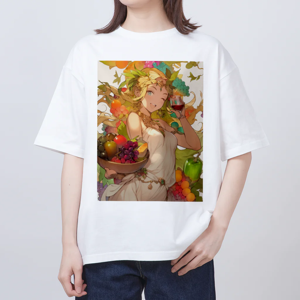 AQUAMETAVERSEの果実の少女　なでしこ1478 Oversized T-Shirt