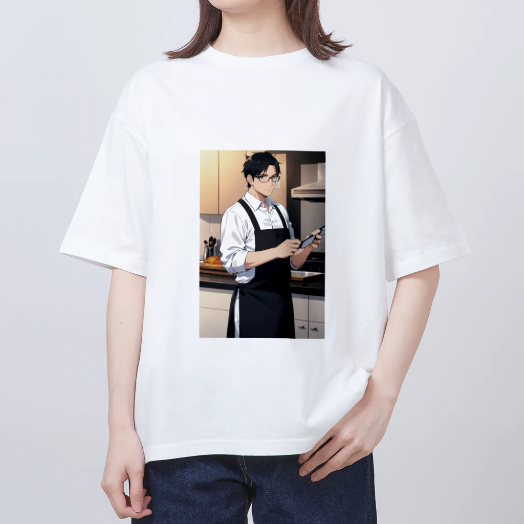 AI美女グラビアアートの異世界ラウンジ〜桜庭ハルマ2〜 Oversized T-Shirt