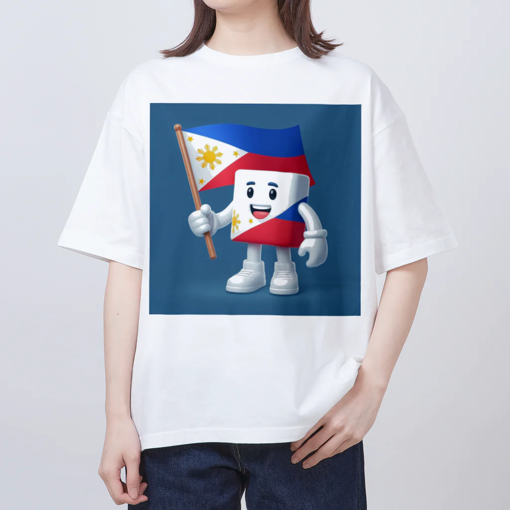 happiness_shopの２０２４　フィリピンキャラの決定版 オーバーサイズTシャツ