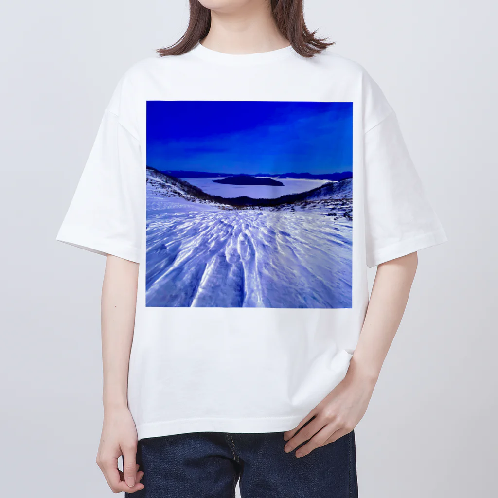 Designer-ryoの屈斜路湖 オーバーサイズTシャツ