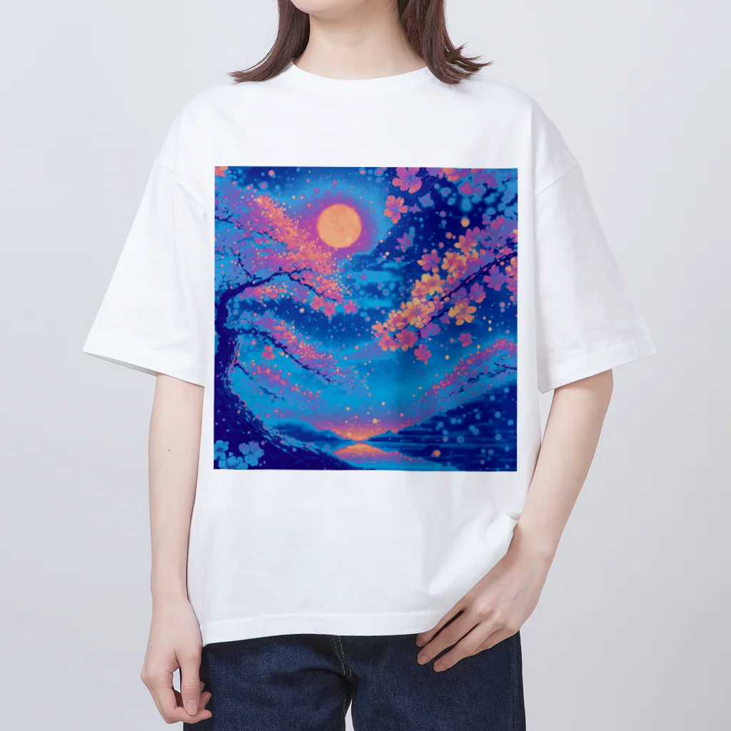 ずっと疲労感のYO-SAKURA オーバーサイズTシャツ