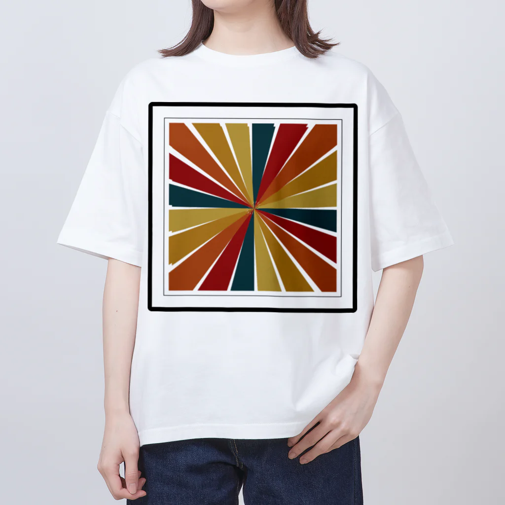 Happiness Home Marketの四方八方ヒロガレ Oversized T-Shirt