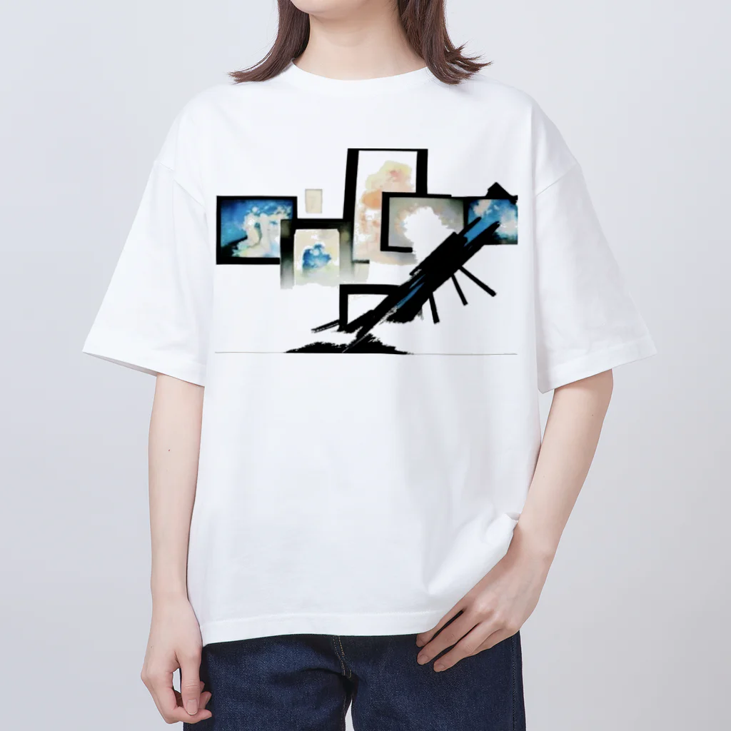 nejimakidori27のアートの魔法 Oversized T-Shirt