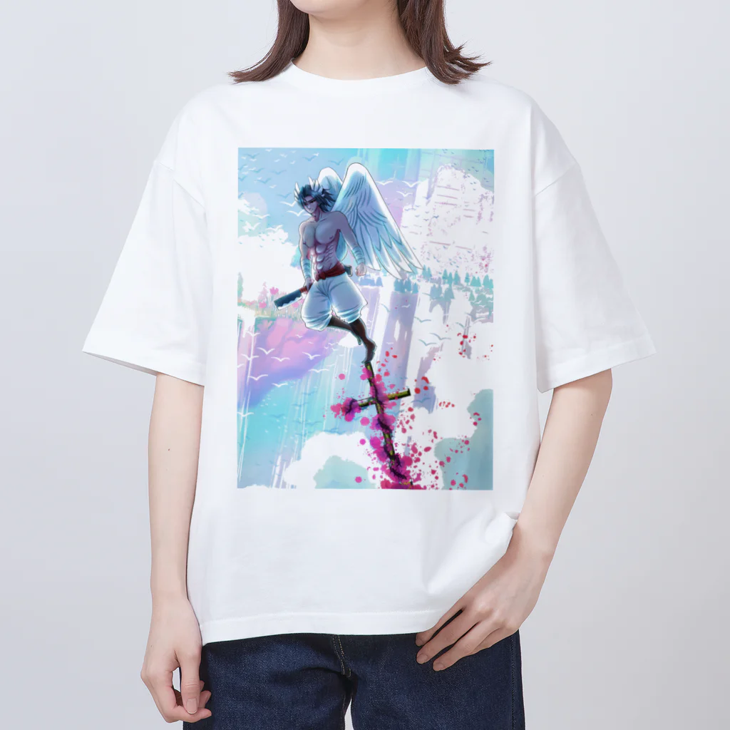 うずなか　しいの天使のカバネルくん　Cabanel of Angels オーバーサイズTシャツ