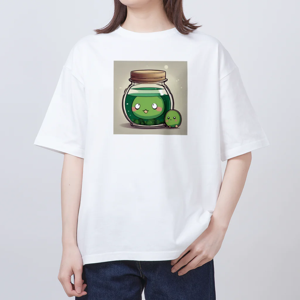 もんがー's　ショップのかわいい「まりも」 オーバーサイズTシャツ