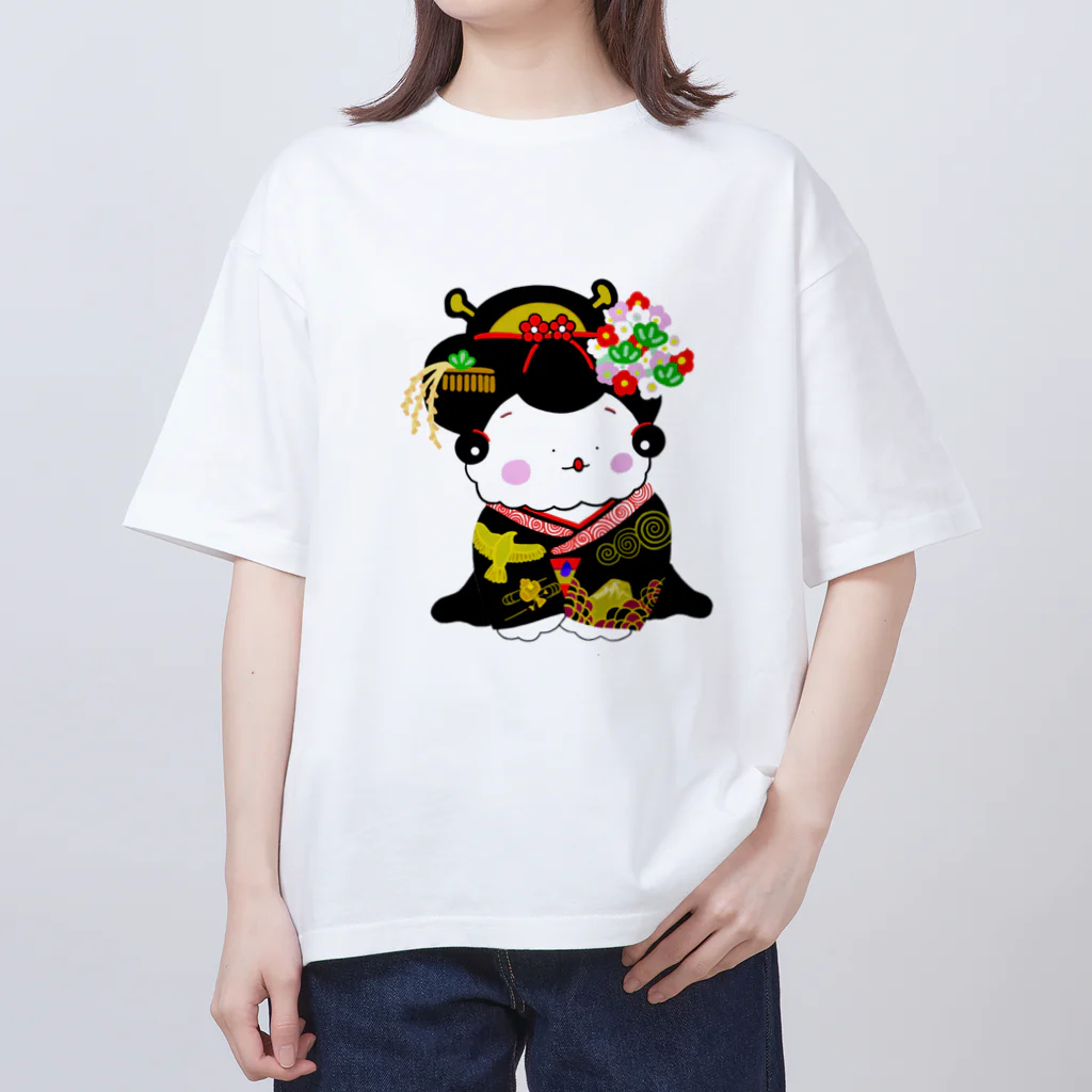 しぜんとあそんでるのの憧れの舞妓さんに変身 Oversized T-Shirt