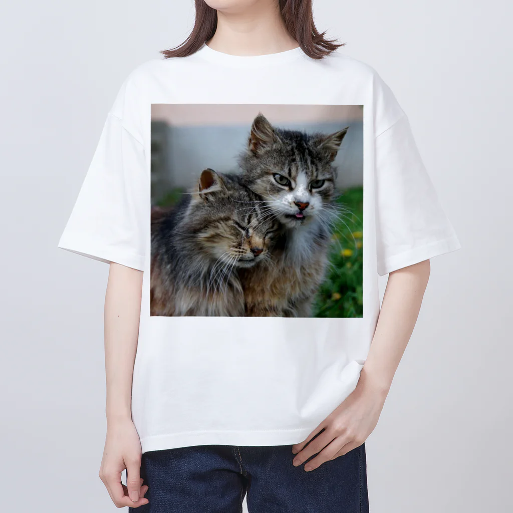 ニゴ猫　shopの愛だろう愛 オーバーサイズTシャツ