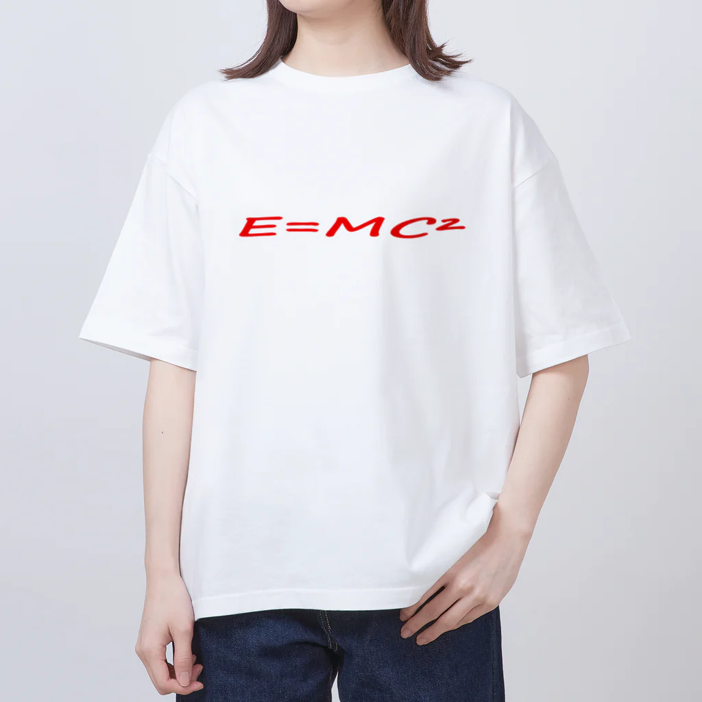 にゃんこ王子のにゃんこ王子 E=MC² オーバーサイズTシャツ