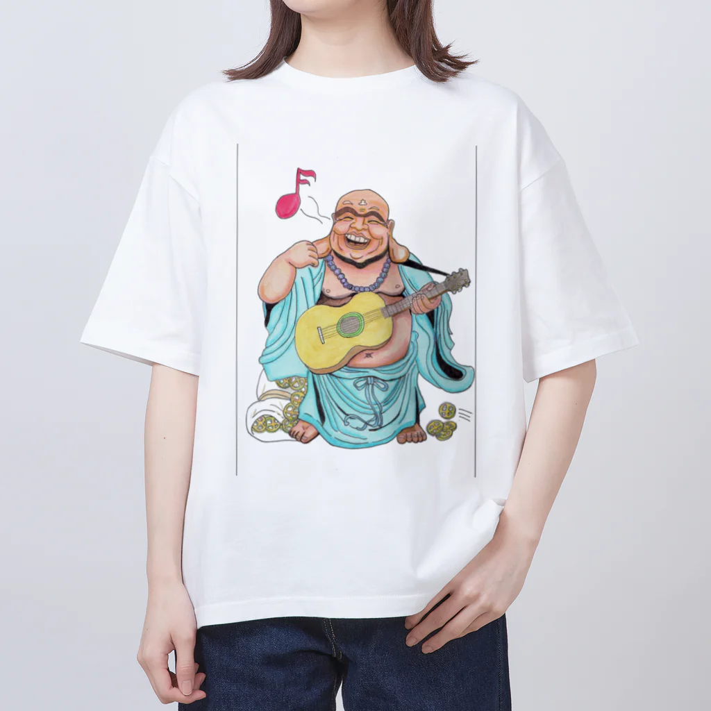 Daria tanakaの歌うみーろっく君 オーバーサイズTシャツ