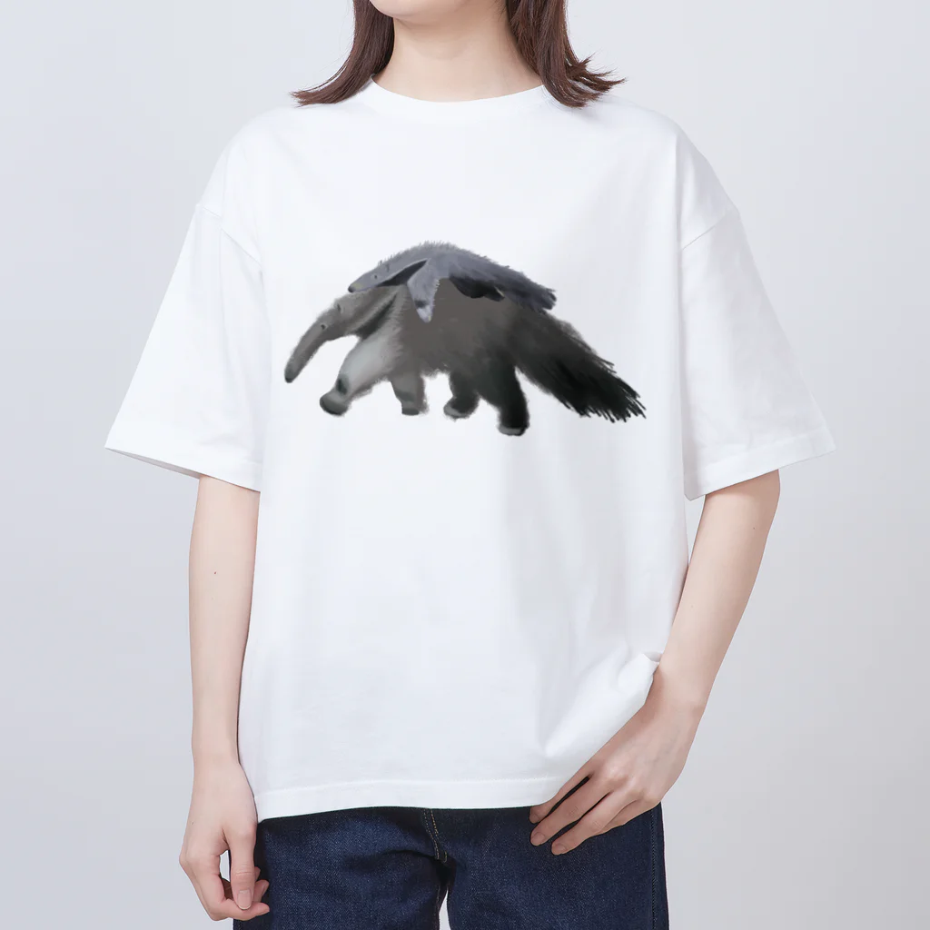 うじゃうじゃのおんぶオオアリクイ Oversized T-Shirt