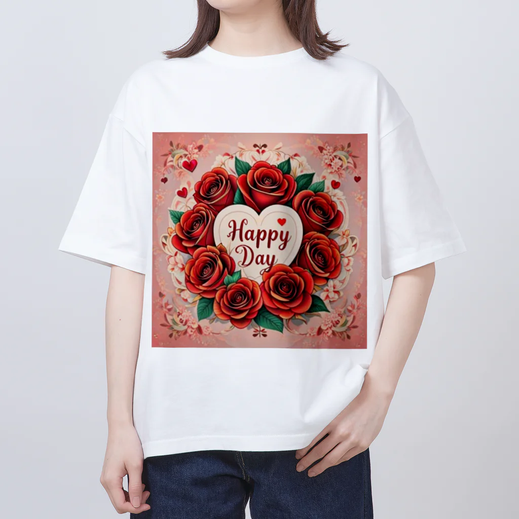 ⭐︎のバレンタインデー　ホワイトデー Oversized T-Shirt